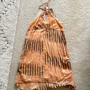 ANTHROPOLOGIE AKEMI + KIN Ikat Halter Dress, M (NWT)